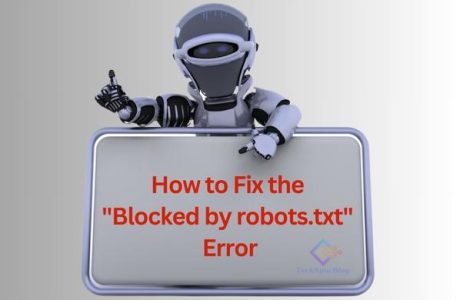 How to Fix the Blocked by robots.txt Error