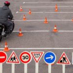 Road Signs and Markings in the Motorcycle Theory Test